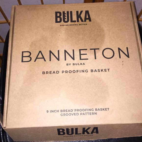 Banneton by BULKA Bread Proofing Basket Round 9" - Picture 4 of 4